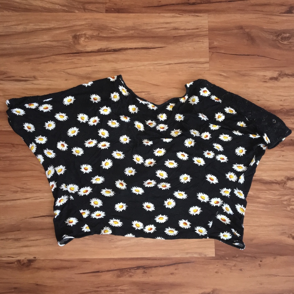Open Back Sunflower Top